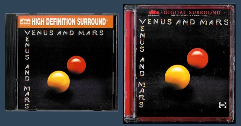 Venus & Mars DTS CD